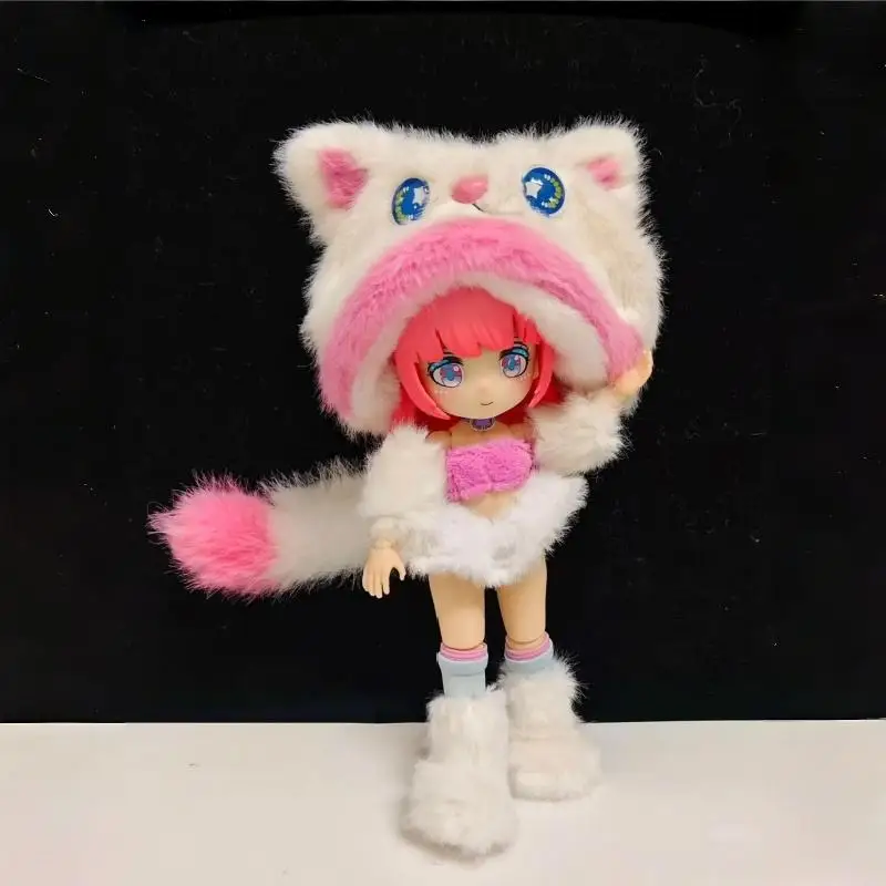 

Слепая коробка серии Cat Island Wonderland BJD — милая натуральная кукла ручной работы с орнаментом для девочек, модель, модный подарок на день рождения, Рождество, в наличии