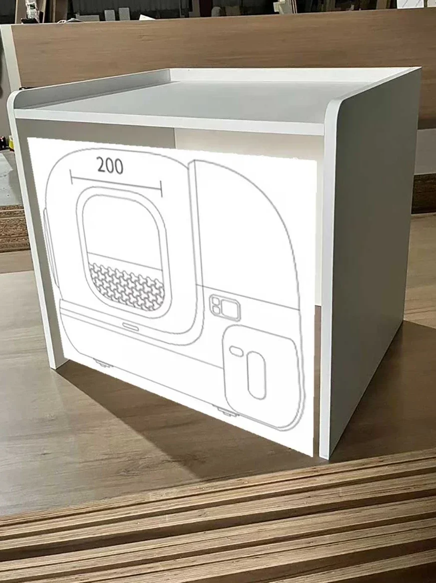 Hot SalesSmart Cat Toilet Cat Rack Cat Litter Integrated Pet Supplies Rack