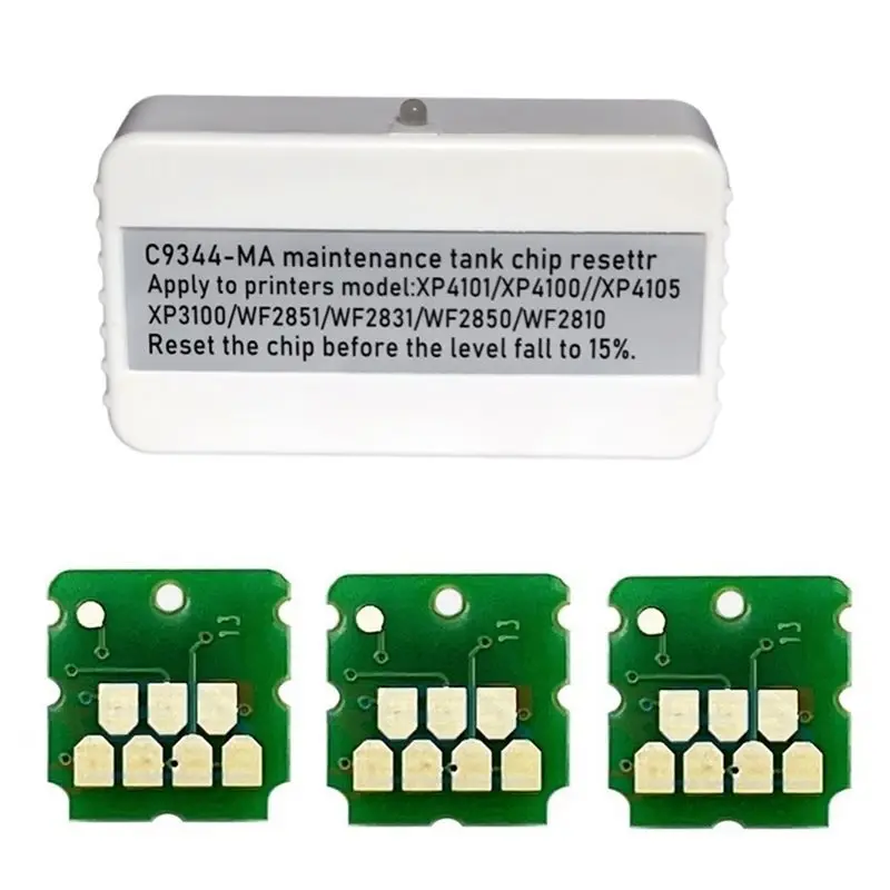 AU61-C9344 Maintenance Box Tank Chip Resetter For Epson L5590 L3550 XP-2200 XP-2205 XP-3200 WF-2810DWF 2830DW 2850DW XP3100