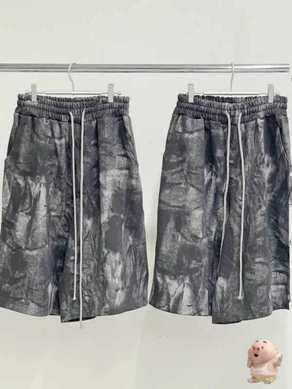 

Шорты мужские/женские из мягкой ткани в стиле ретро