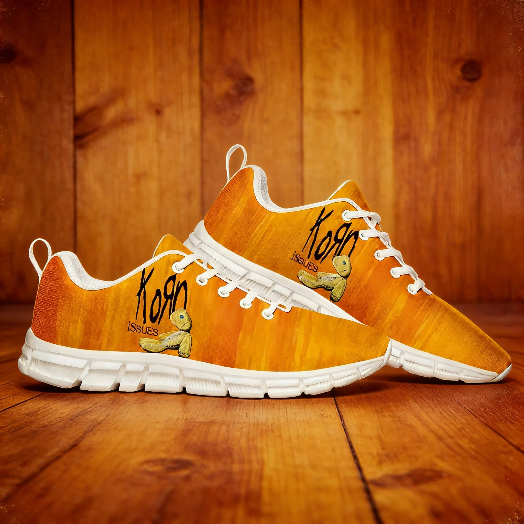 

Кроссовки Korn High-Top, изготовленные на заказ с 3D-печатью, унисекс, премиум-класса, для повседневной носки в стиле стритвир