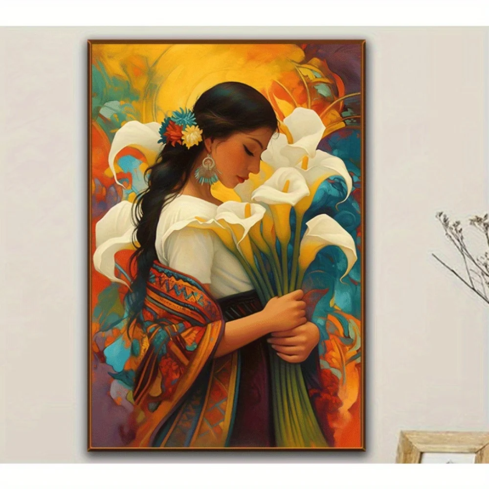 500/1000/1200/2000PCS Puzzle Elegant Women and Horseshoe Lotus Jigsaw Modern Home Decor Family Fun Holiday and Birthday Gifts - view 6
