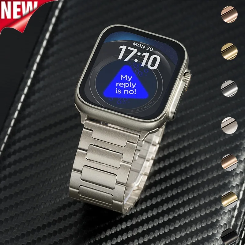 

Magnetic Strap for Apple Watch Ultra 3/2/1 49mm 46 40 44 45mm Metal Stainless Steel Bracelet iWatch series 11 10 9 8 7 6 5 4 SE