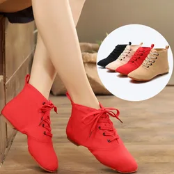 Dance Boots for Kids Adult  Ladies Soft Rubber Sole Dancing Shoes Women Jazz Salsa Ballroom Ballet Dance Shoes