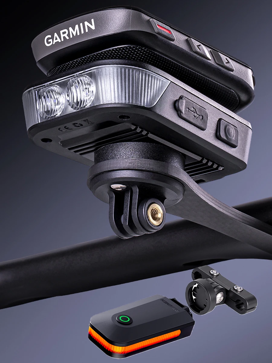 AliExpress RAVEMEN FR1100 SE Bike Headlight For Garmin Wahoo Bryton GPS And CL01 Pro Taillight Bicycle Rear Front Light Set Rechargeable