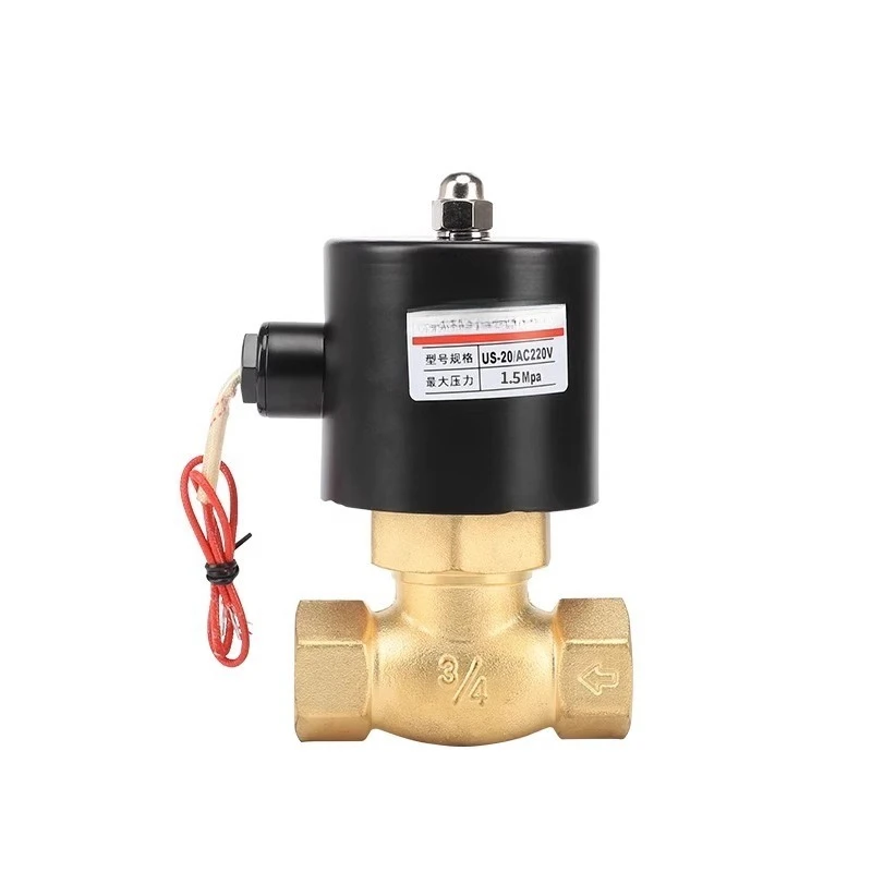 

Pneumatic High Temperature Solenoid Steam Valve US - 10-15-20 - 25-35-40 - 50 Normally Closed 220V