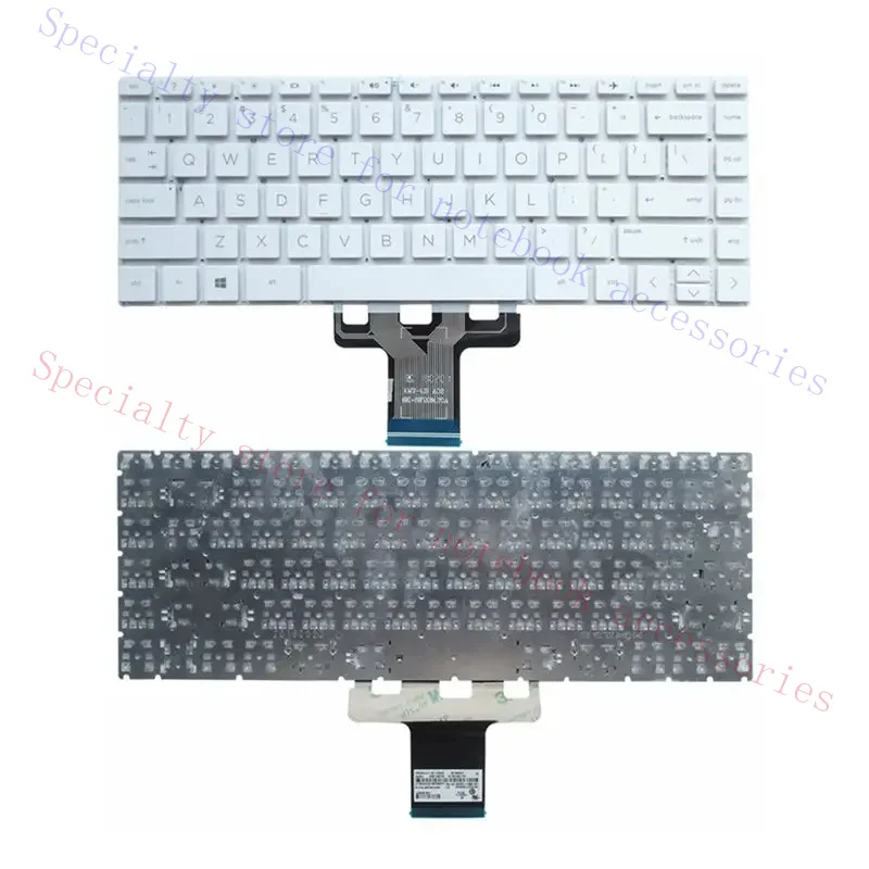 US/RU/UK/FR Keyboard For HP Pavilion 14-CC 14-BD 14-CB 14-DA 14-CD 14-M TPN-Q188 Q190 Q207 W125 W131 14S-DR 14-FR 14-DQ 14-FQ Ke