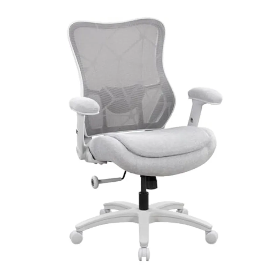 

Big and Tall Office Chair 500lbs Heavy Duty Ergonomic Mesh Desk Chair with 23.6" Extra Wide Seat, 29.5" High Back, Adjustable L