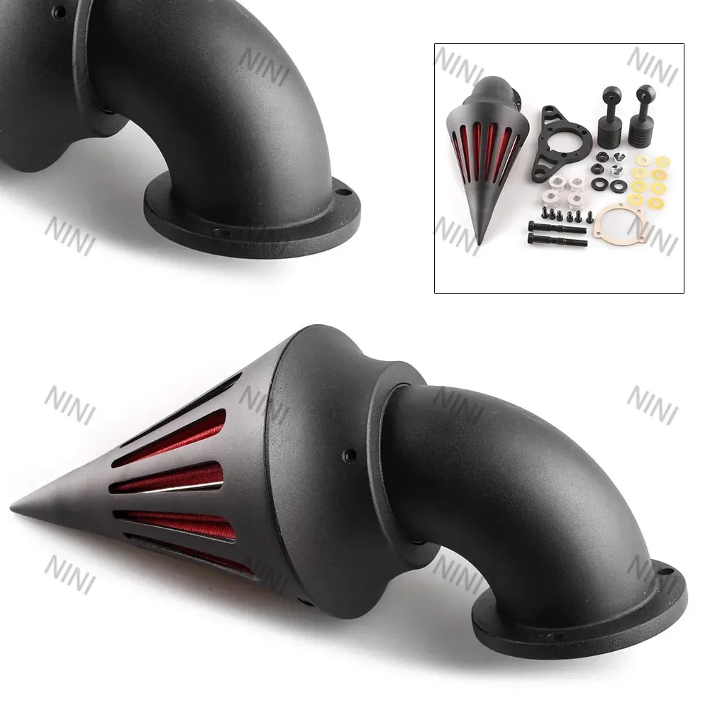 

Motorcycle For Harley Dyna Softail Touring Fatboy Series & Rocker Cross Bones Softail Air Cleaner Kit Intake Filter