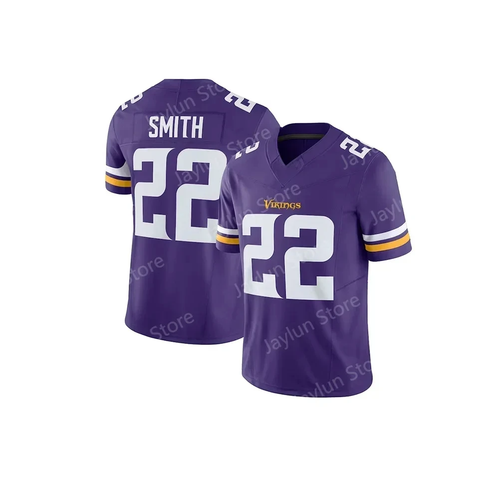 Adultos e crianças_roupas_New_24_25_Limited_American_Edition_New_Summer_Minnesota_Rugby_Jerseys_Vikings_ # 2