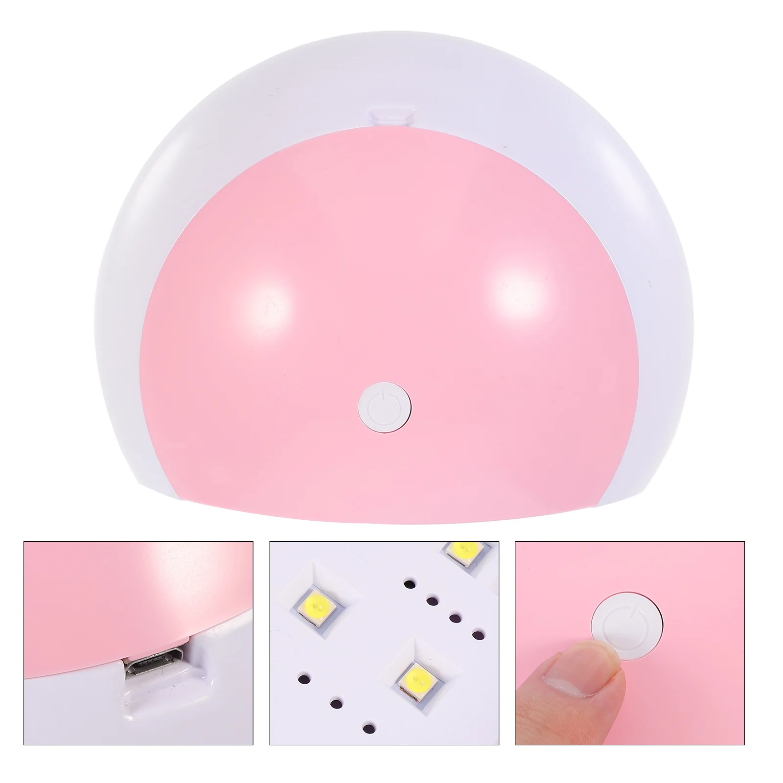 48 W Lámpara de uñas Secador Herramienta de manicura Accesorios de luz Esmalte Secado rápido LED Hogar