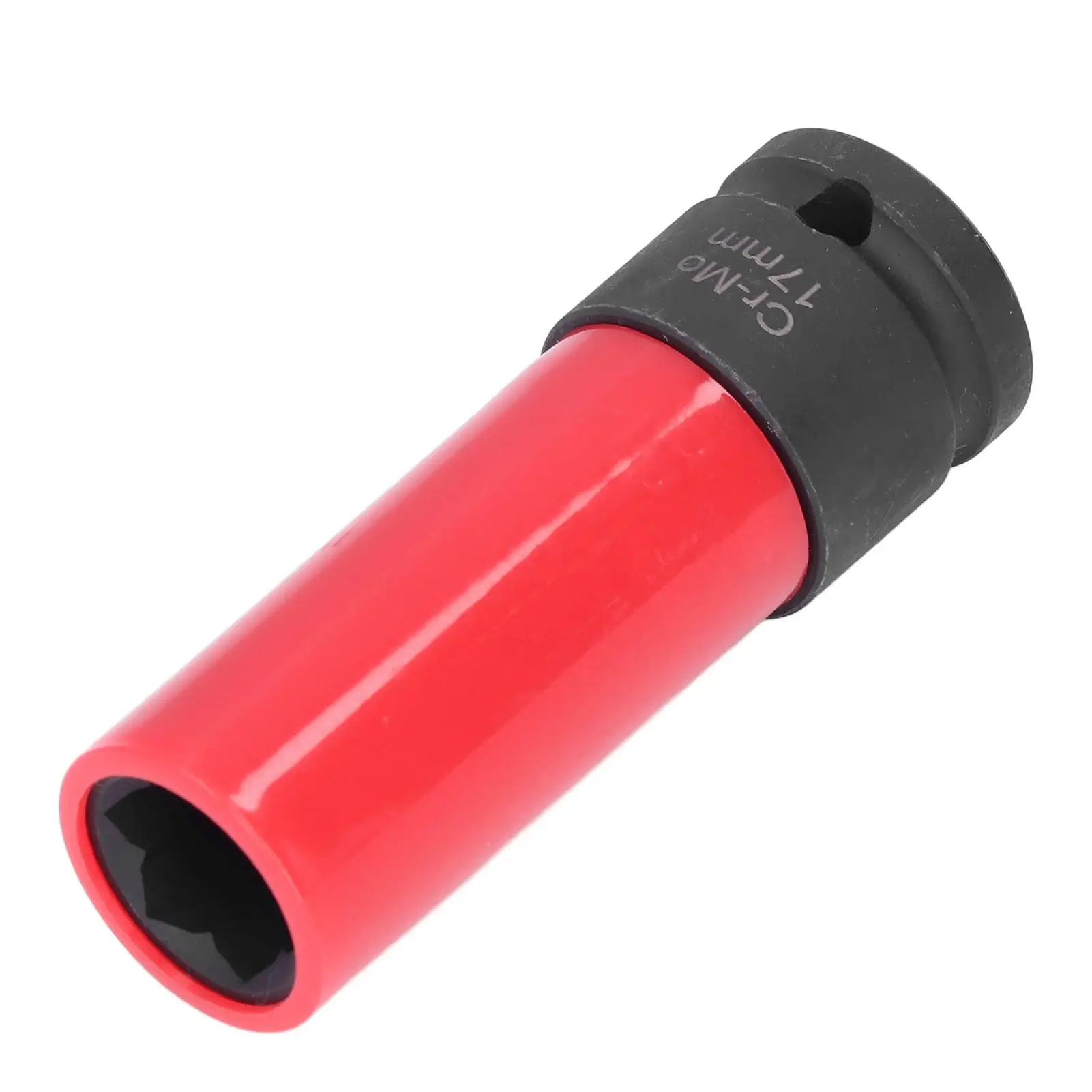 for car Wheel Lug Nut Remover 85mm Anti Theft Black Red Long Drive Lug Nut Protective Replacement for 1.6L 1.8L Engines