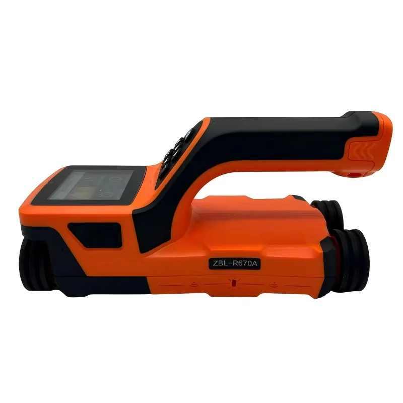 2025ZBL-R670A كاشف حديد التسليح المعدني الصناعي لقياس سمك غطاء الخرسانة اختبار غير تدميري 5 سنتيمتر لفائف 3 سنوات