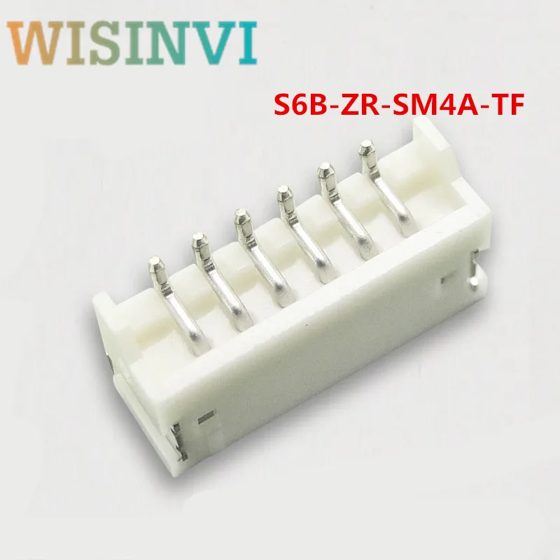 

100pcs S6B-ZR-SM4A-TF S6B-ZR-SM4A-TF(LF)(SN) 1.5mm spacing 6p needle base Connector