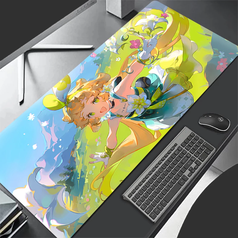 Wuthering Waves Verina Mouse Pad Gamer Keyboard Mat Pads Gaming Desk Protector Laptops Large Mousepad Deskmat Mats Cute Mousepad