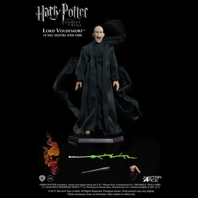 【 En stock 】 StarAce 1/8 Esposa Móvil de Voldemort Comensal de la Muerte SA8002A-B2 con Efecto de Varita Mágica, Colección de Regalo