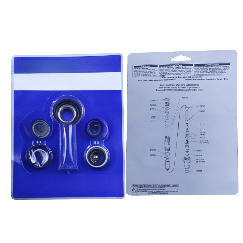 395 495 695 1095 Sealing ring spraying machine accessories upper and lower sets of airless maintenance kits