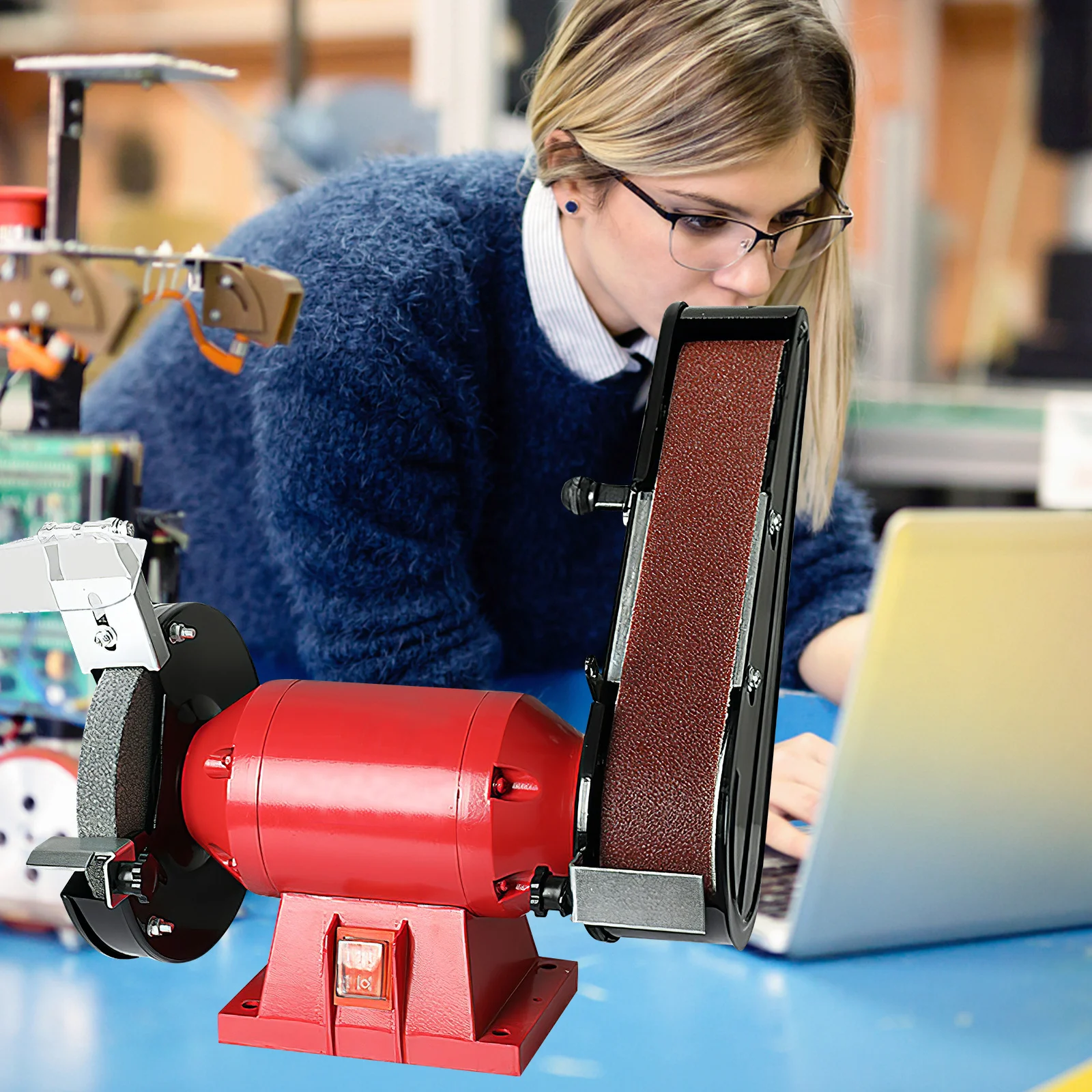 

Belt Sander Paper 180-Grit Precise Sanding Belts for Woodworking Metal Projects Efficient Durable Sanding Bands