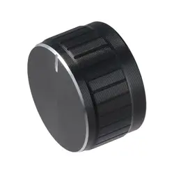Guitar Knob,Black Aluminum Volume Control Amplifier Knob Wheel,Control Knobs for Electric Guitar,Potentiometer Control Knob