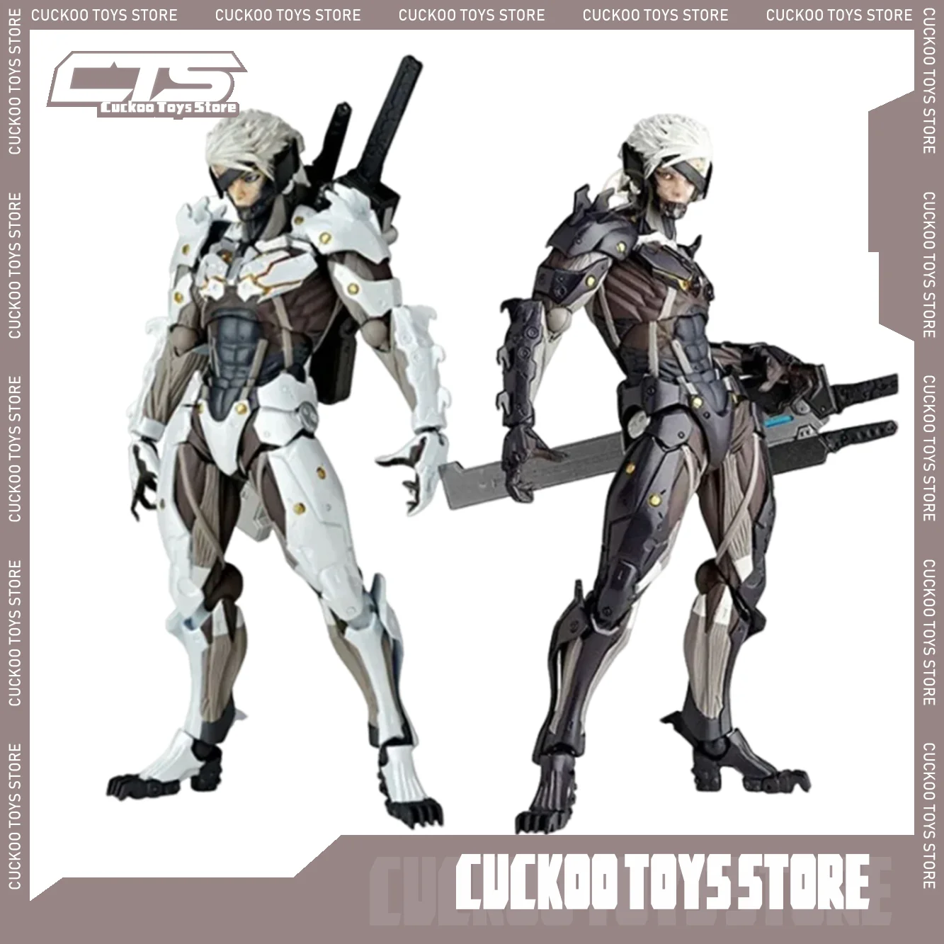 

Фигурка Kaiyodo The Ocedo Yamaguchi 140 Ex Metal Gear Mgs Raiden Metal Gear Rising Rising Thunder, подарочная кукла, игрушка