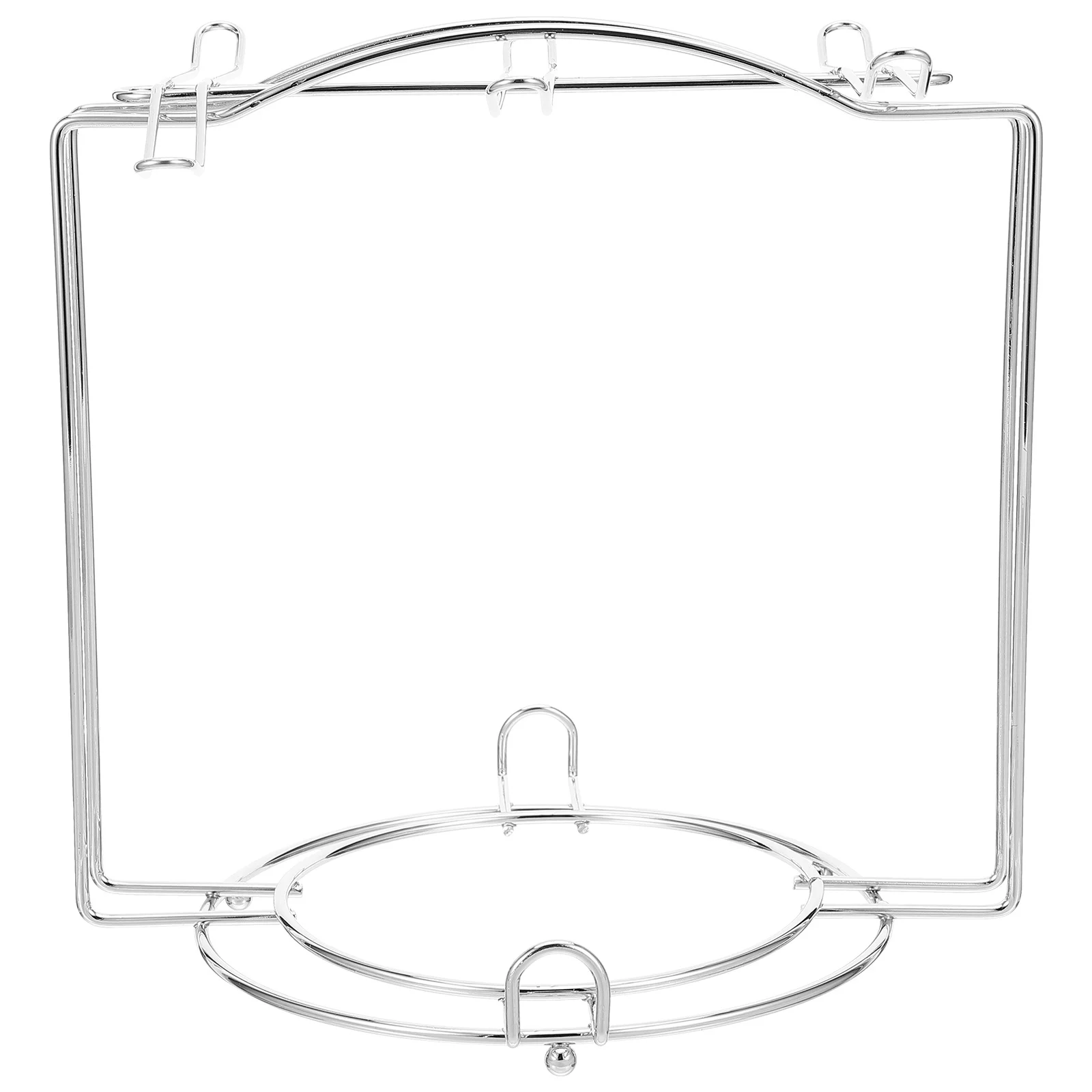 

Coffee Cup Rack Stainless Steel Mug Holder Kitchen Cabinet Counter Shelf Organizer Plate Drying Rack Vertical Space Saver