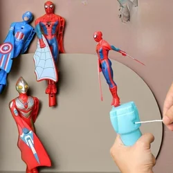 Muñecas de la serie de superhéroes de Marvel, Flyer giratorio, Iron Man, Spider Man, Capitán América, juguetes divertidos para niños, juego al aire libre, regalo de cumpleaños