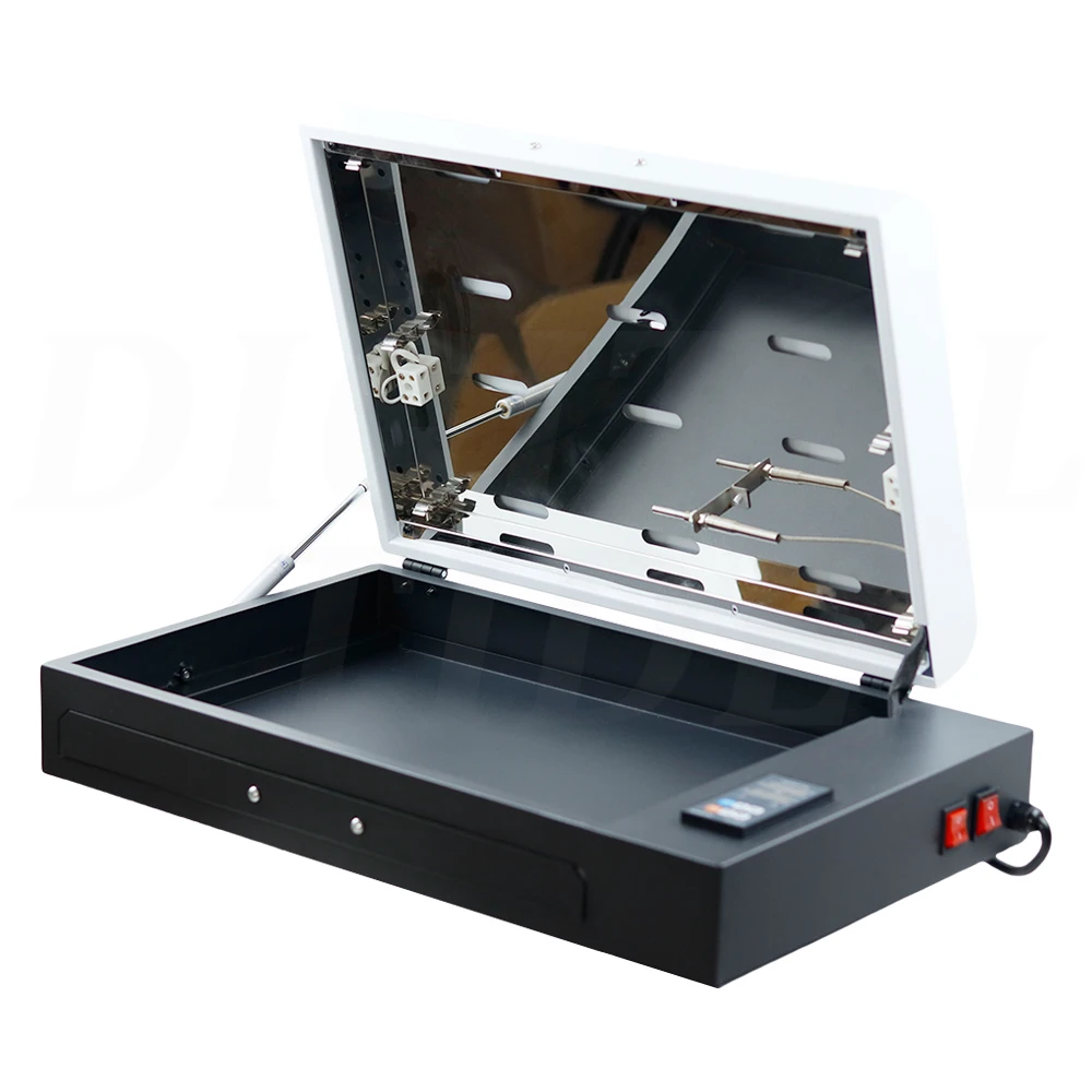 Imagem -04 - Forno de Filme a3 a4 Dtf Dispositivo de Cura de Filme Pet Forno de pó Quente Direto para Impressão de Transferência de Camisetas Secador de Impressora Dtf