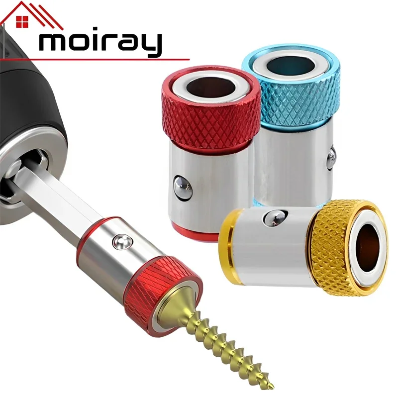 

6,35 мм отвертка магнитное кольцо головка S2 сплав электрическая отвертка бита противоскользящая стандартная кольцевая головка ручные инструменты