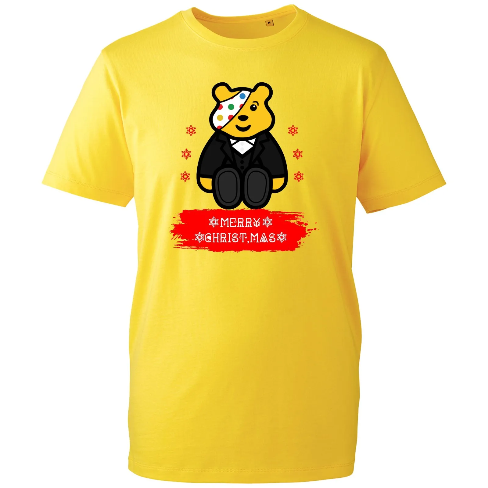 T-shirt Merry Christmas Children In Need, Pudsey Bear, haut pour enfants, vêtements de charité