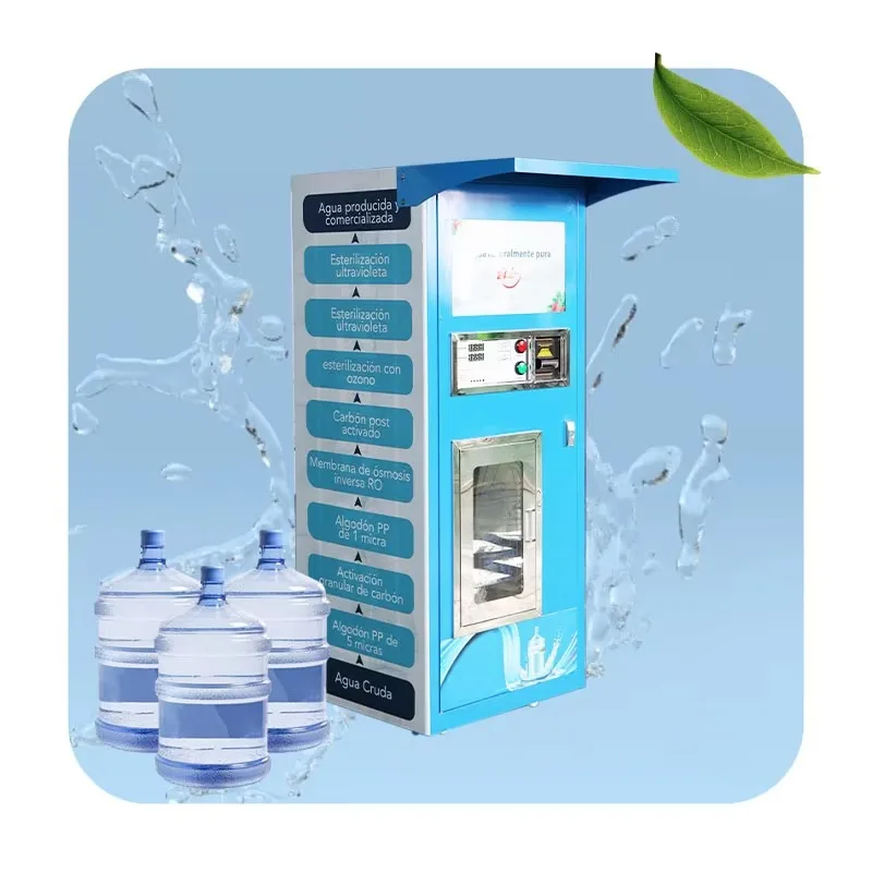 

Customized Pure Water Vending Machine NEW Automatic Cup Filling Coin Operated Public for Sale