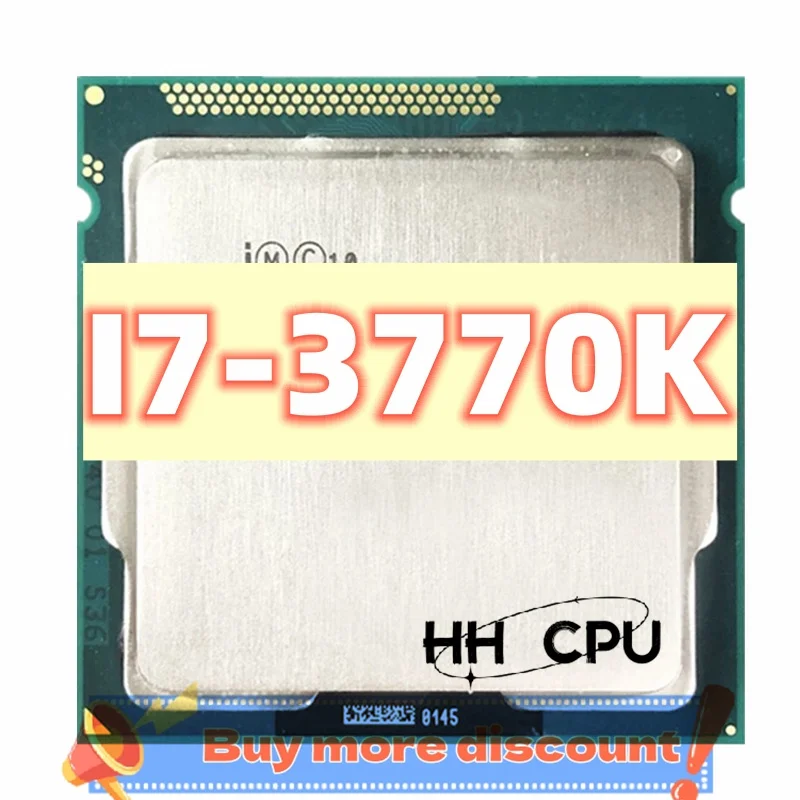 Processador CPU Quad-Core, i7 3770K, 3,5 GHz, 8M, 77W, LGA 1155, Core i7-3770K