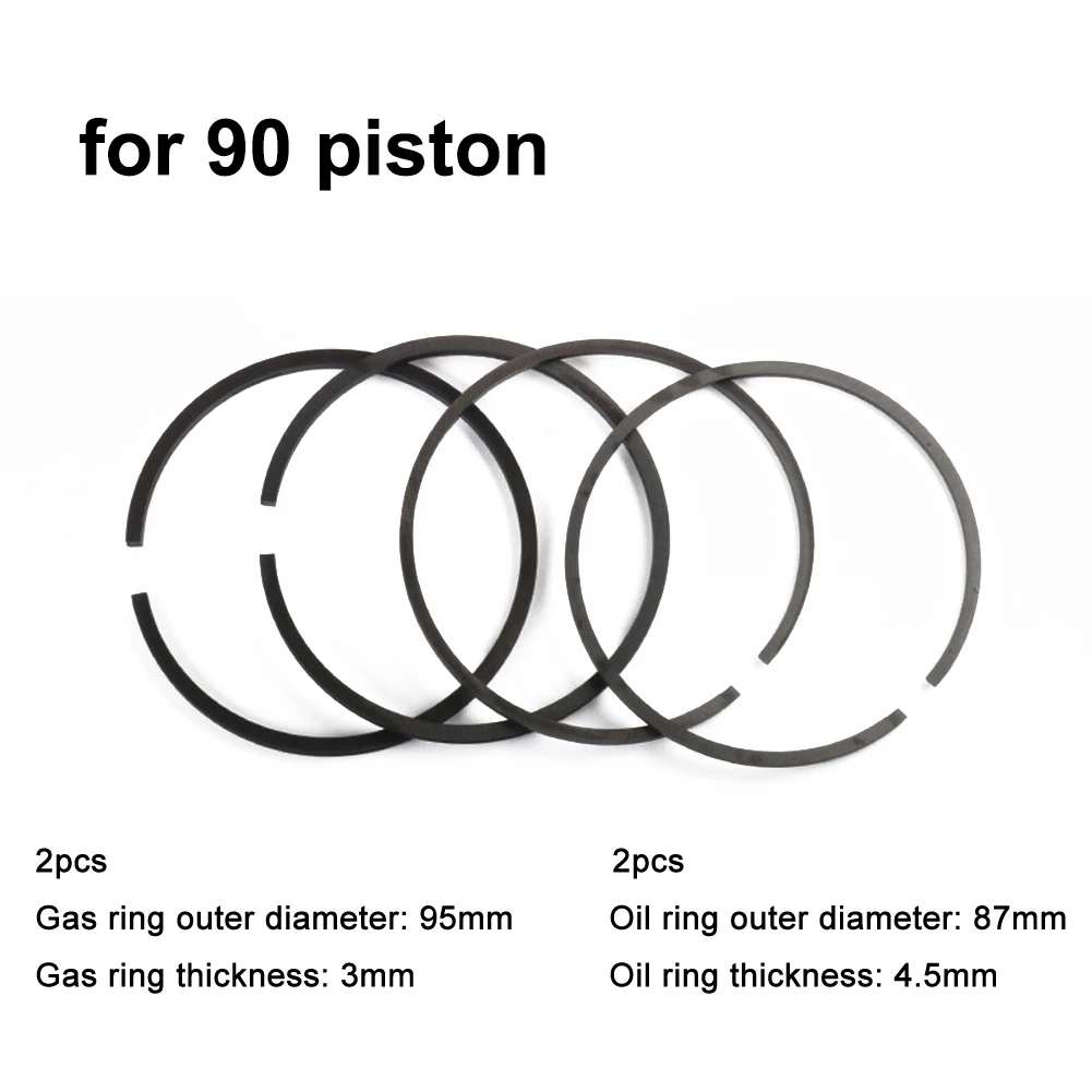 Air Compressor Piston Ring Pneumatic Parts Cylinder Piston Ring Pin For 55/70/80/90/95mm For FS100 105mm FS120 Cylinder Hardware