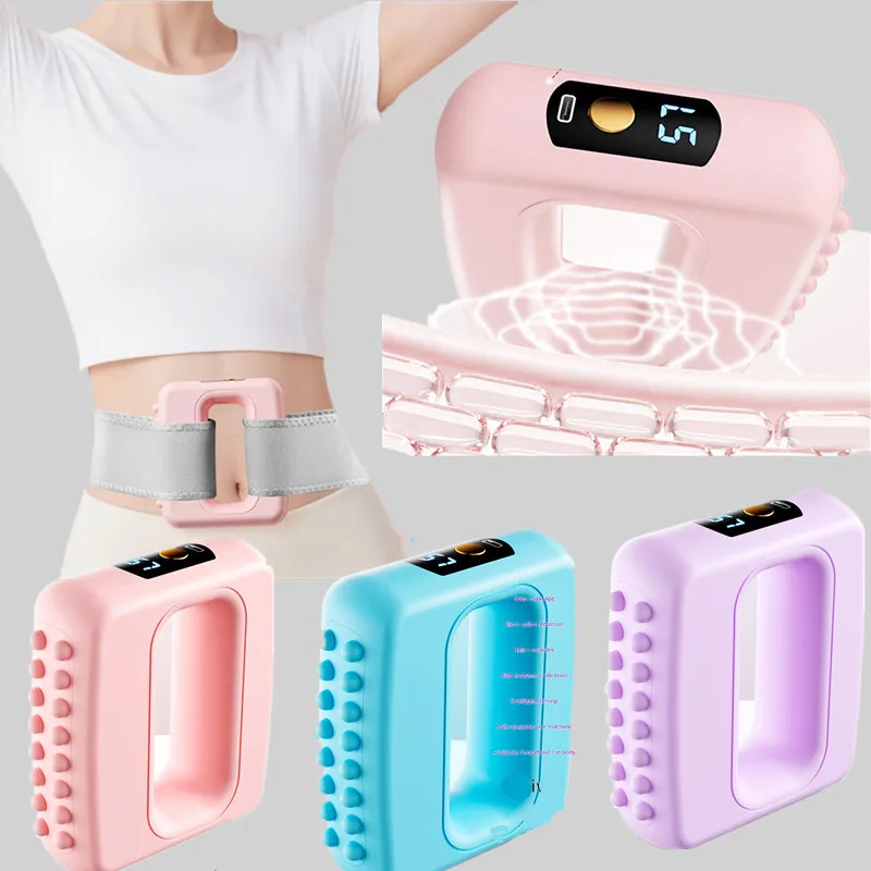 

Fascia Ring Massager, Full Body Slimming, Deep Tissue, Vibration Massage with Belt, Adjustable for Fat Burning and Shap