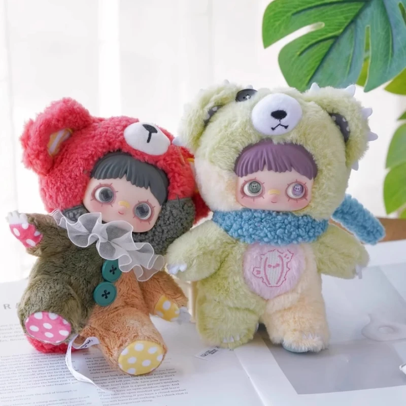 100% Original Maymei V4 Twin Secret Realm Series Blind Box Plush Doll Bag Pendant Decorative Ornaments Collect Dolls Girls' Gift