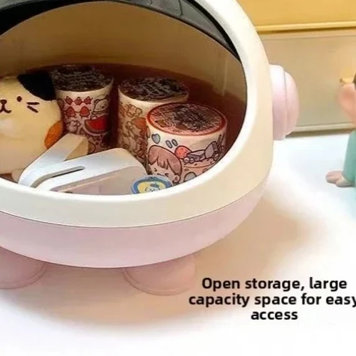 

Baby-Aufbewahrungsbox mit Matte für Labubu Cute Bunny Puppenbett, Raummodul, Puppenschlafwiege, Wagen, Puppenbett, Möbelzubehör