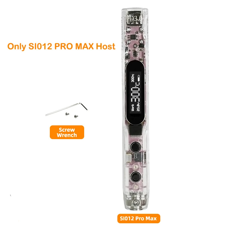 

Паяльник SEQURE SI012 Pro Max Host с поддержкой русского и английского языков для точной пайки электроники