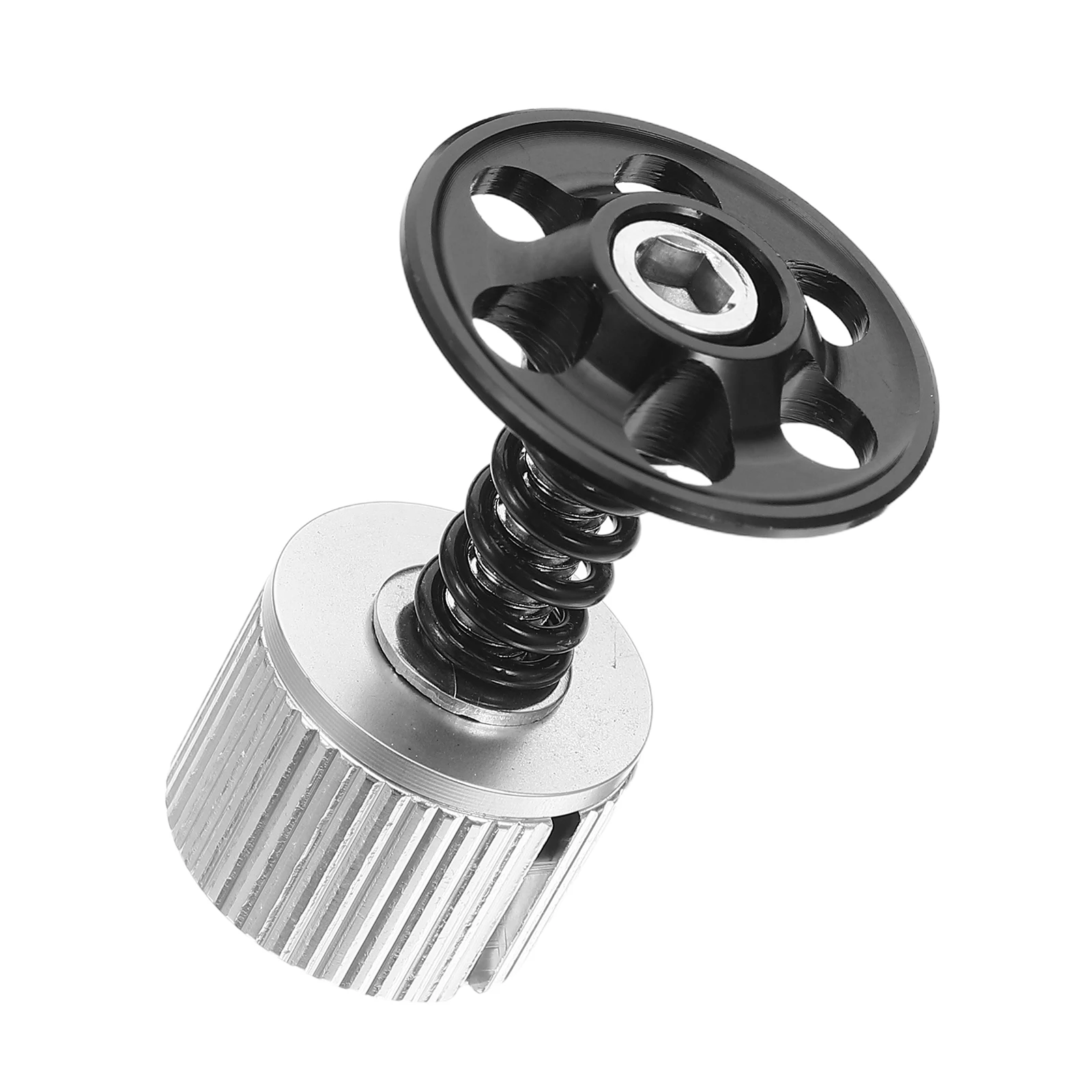 Expansor de Horquilla Delantera para Bicicleta de Montaña Ultraligero, Tapón de Expansión de Alta Resistencia, Tapa de Dirección, Tornillo de Dirección, Accesorio para Horquilla