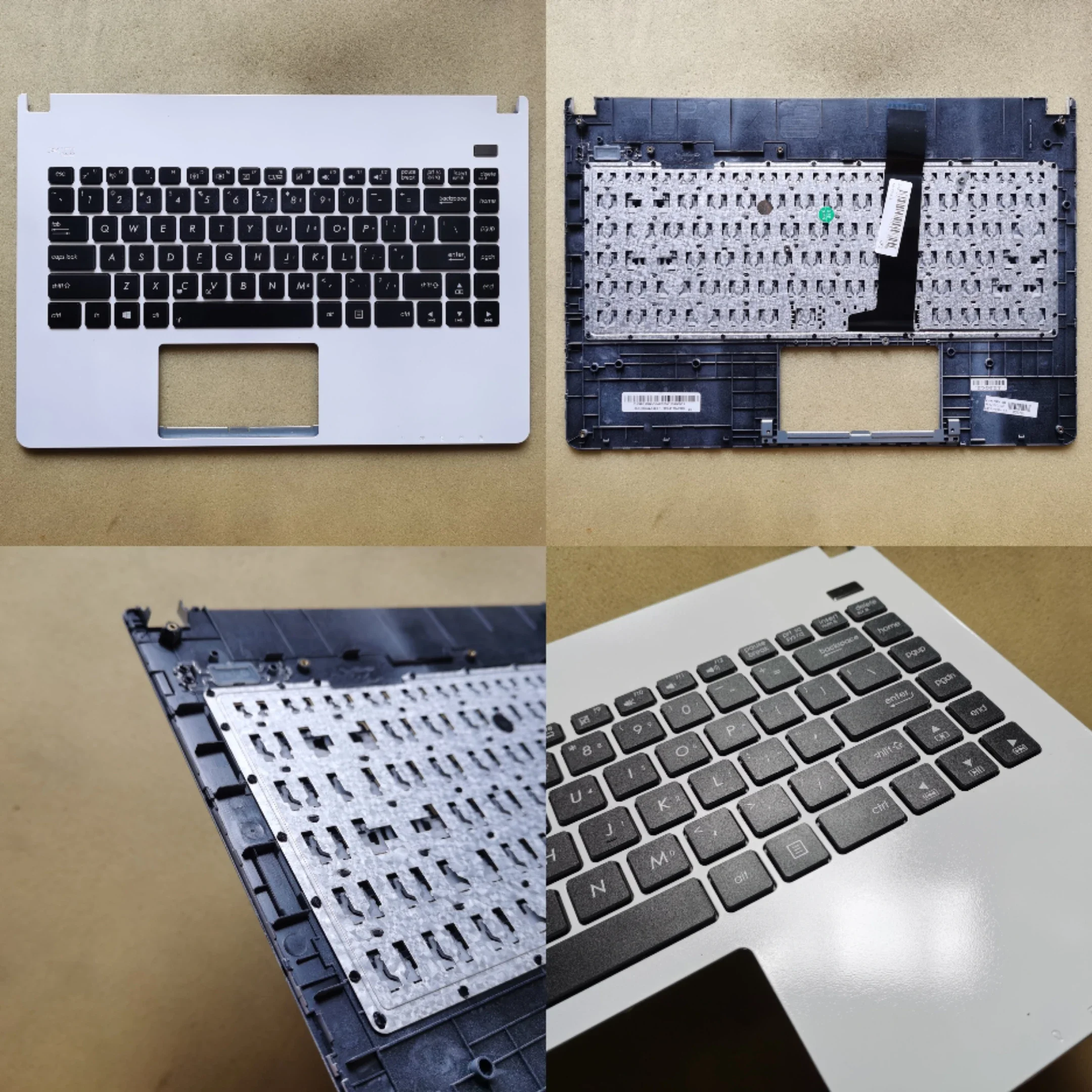 

Новый верхний чехол для ноутбука, подставка для рук с клавиатурой для ASUS X401A X401A1 X401U X401EI X401EB X401E1