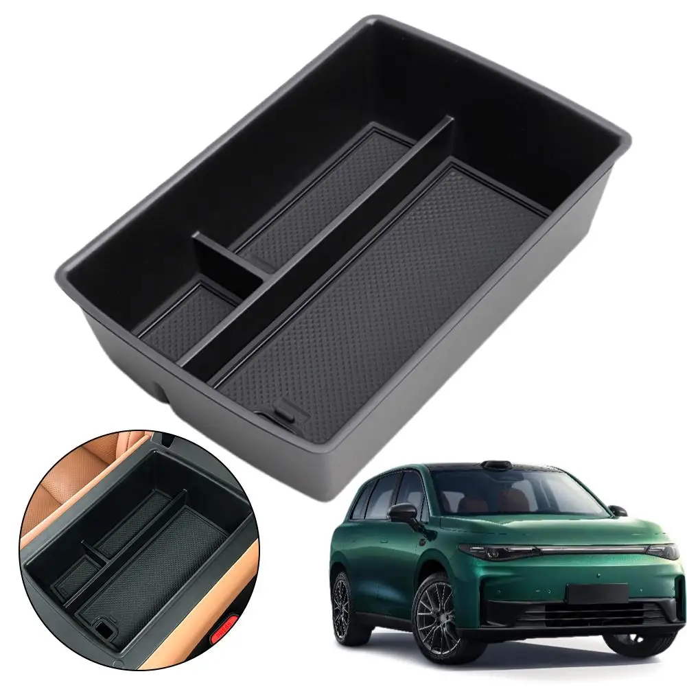 2025 جديد لصندوق تخزين مسند الذراع Leapmotor C10 - حافظة منظم، ملحقات السيارات الداخلية، تخزين وحدة التحكم المركزية B6Z1