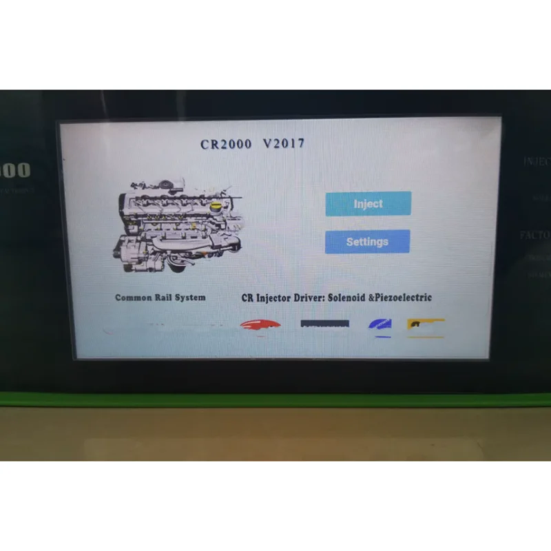 CR2000 Diesel Common Rail Injector Tester Solenoid And Piezoelectric Injector Complete Test Cable Kit