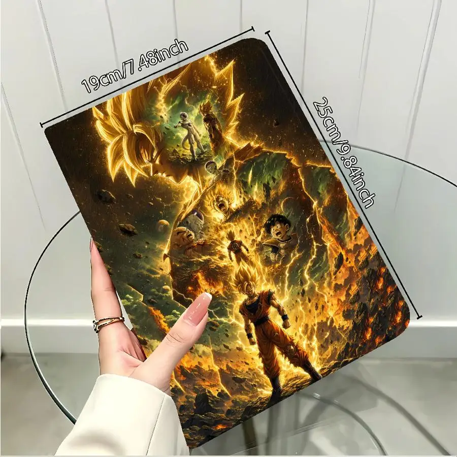 Anime Gokus Vegetas Case for Samsung Galaxy Tab S9+ S10 Lite A7 Lite A9Plus S10FE A11 S9 FE S7 S8+ S10 Plus A8 S11 With Pencil