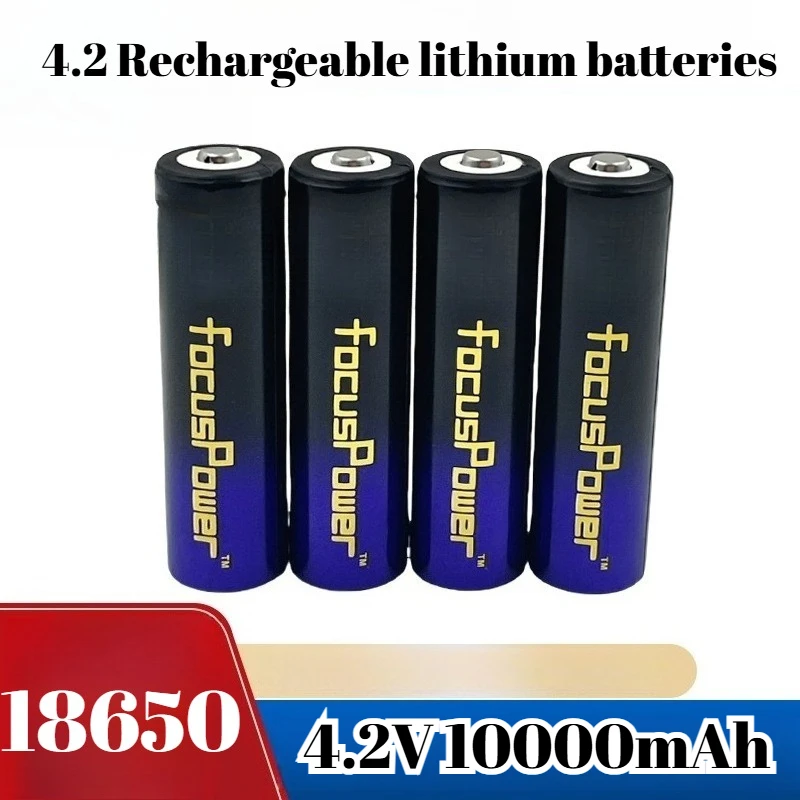 

18650 Литий-ионный аккумулятор 10000 мАч 4,2 В аккумуляторная батарея для фонарика Power Bank Солнечная лампа и других устройств