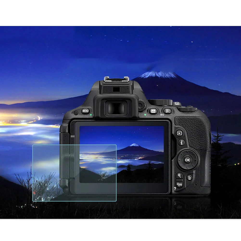 

2Pcs Camera Screen Protector Premium Tempered Glass Anti-Fingerprint Bubble-Free Scratch Resistant Perfect for Ii