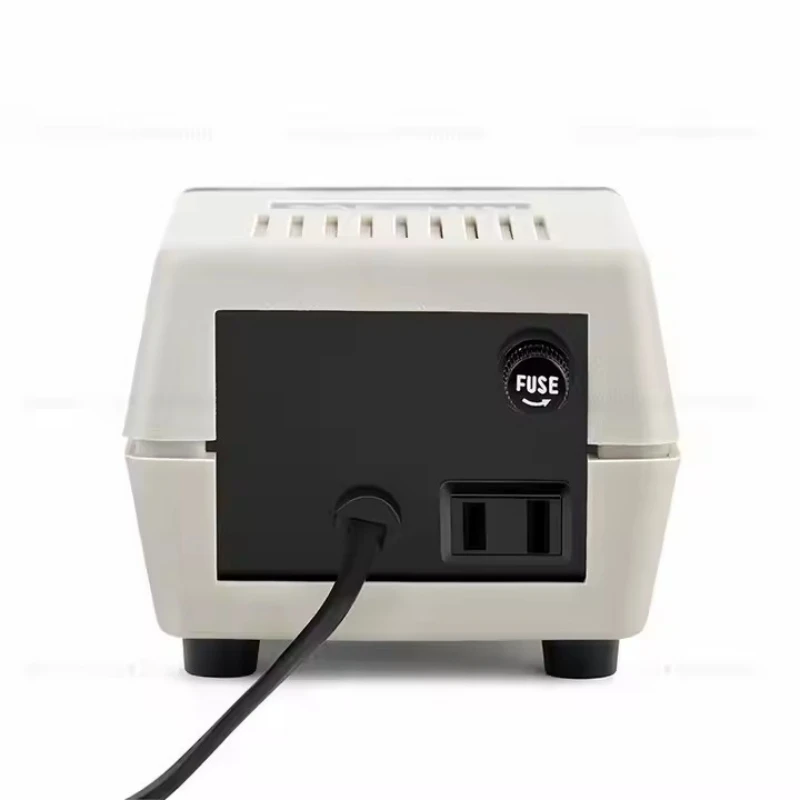 Juego de taladro eléctrico para uñas, máquina de 35000rpm, tallado de Jade, joyería, esmalte, 102L, pieza de mano, micromotor de laboratorio Dental fuerte 204