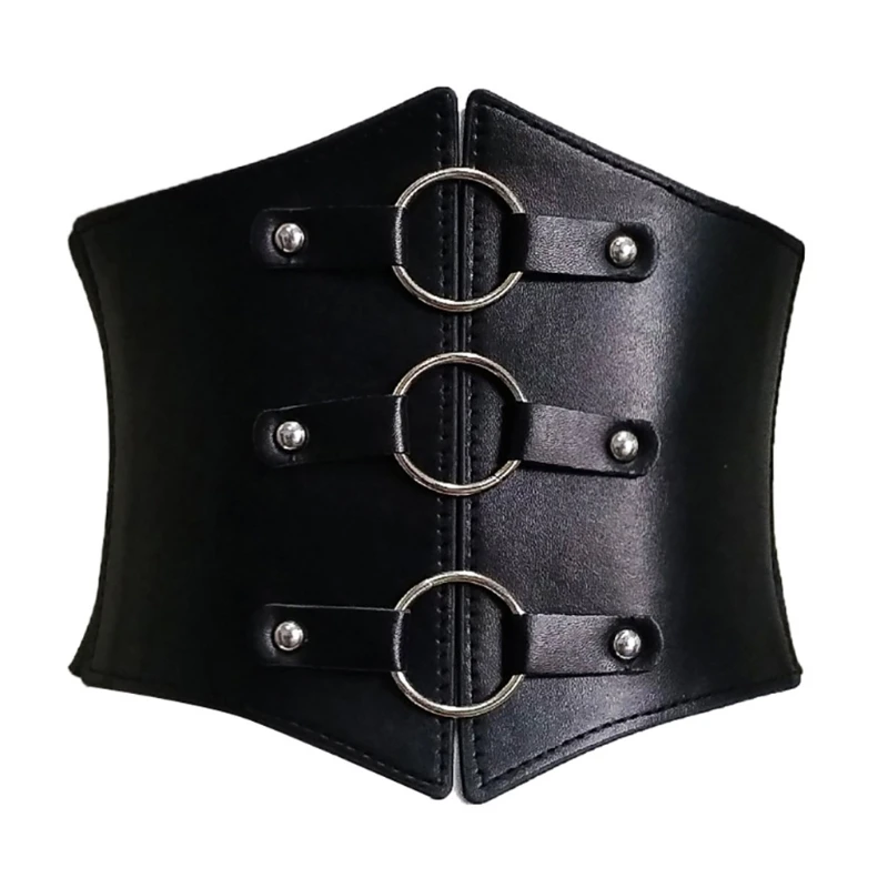 F42F Waist Cincher Corset Waist Clip Buckle Bandage Corset Tops For Women To Wear Out