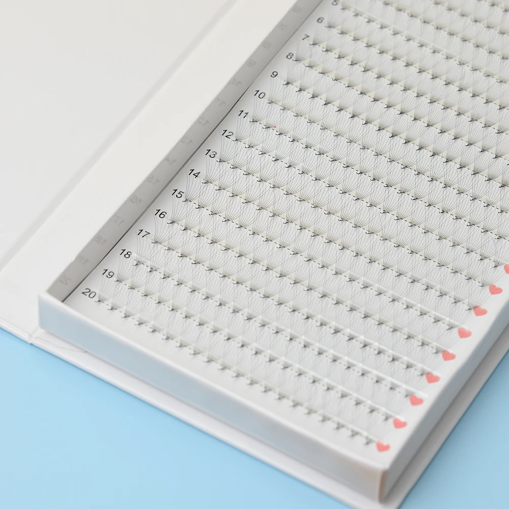 3D 8D 16D 20D Fluffy Pointy Base Promade Fans Lashes Extension Bulk Premade Wholesale False Eyelash For Beauty Cosplay Eyelashes