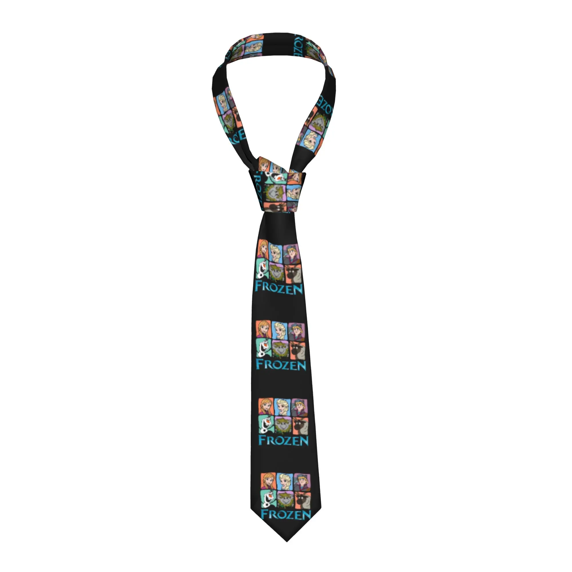 

Классический милый галстук с мультяшными персонажами из мультфильмов, мужской персонализированный шелковый галстук в стиле аниме и фэнтези для свадьбы (Граватас)