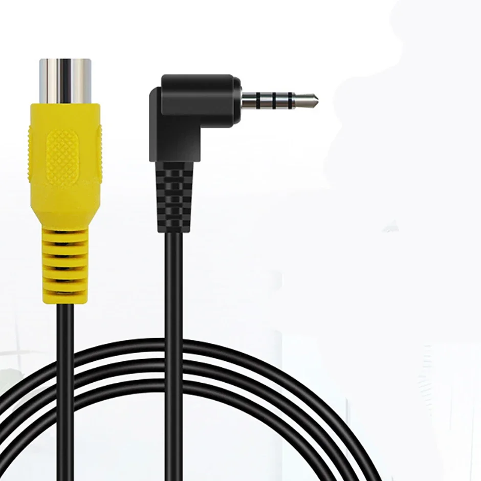 1PC AV In Video Cable Adapter 2.5mm AV Jack Male Plug To RCA Female Adapter Cable for GPS and Rear Camera Converter Cable