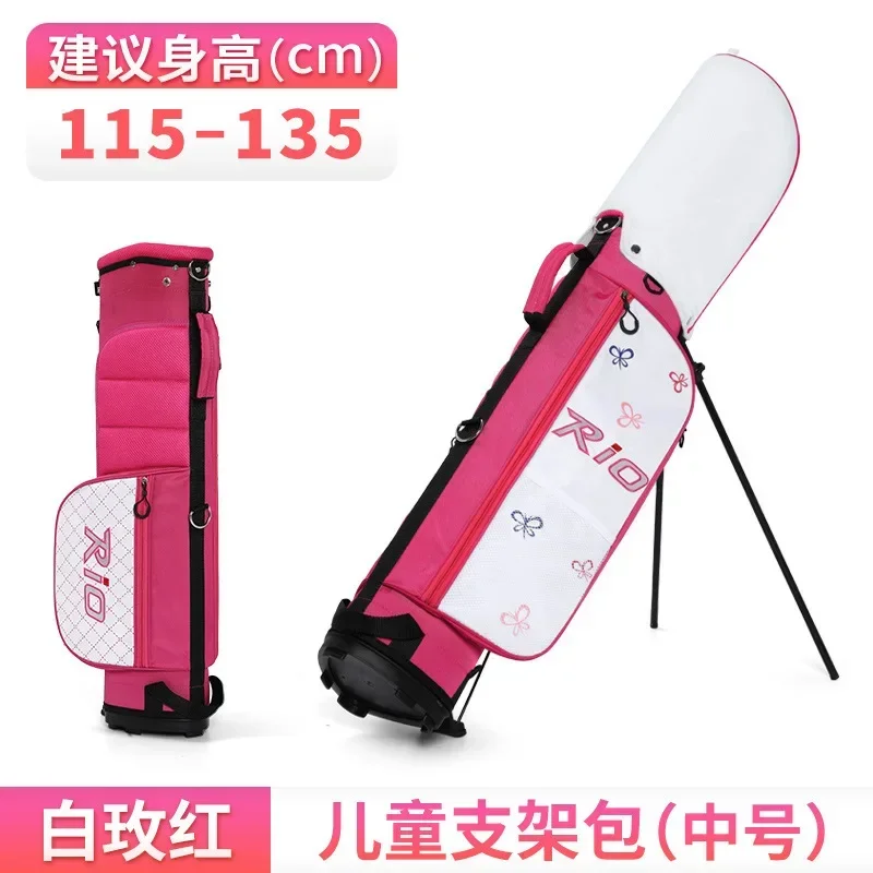 

newhot PGM Golf Bags Kids Stand Bags Boys and Girls Shoulder Straps Lightweight Portable golf club bags None