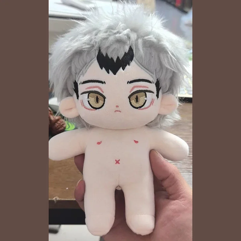 Muñeca de algodón Shinsuke de Anime para niños y adultos, juguete Haikyuu periférico de peluche, 20 Cm, en Stock